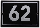 Huisnummer model Phil nr. 62