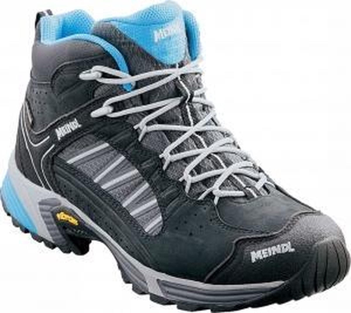 Meindl SX 1.1 Lady Mid GTX Wandelschoenen Dames Azur 38 Zwart