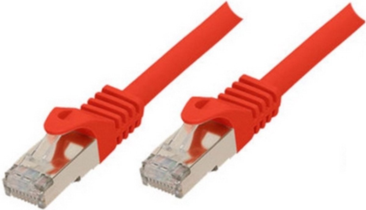 shiverpeaks BS75550-R netwerkkabel Rood 50 m Cat7 S/FTP (S-STP)
