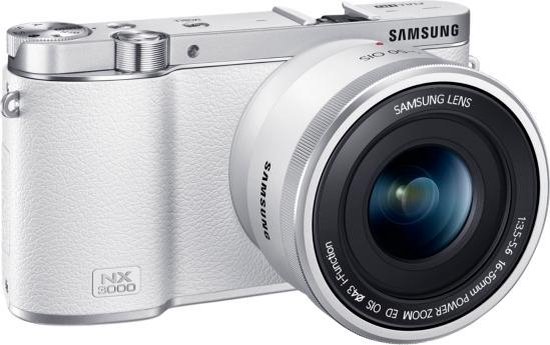 bol.com | Samsung NX3000 + 16-50 mm Powerzoom - Systeemcamera - Wit