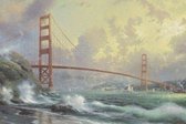 Schmidt Tin Box Puzzel - Thomas Kinkade: Golden Gate Bridge