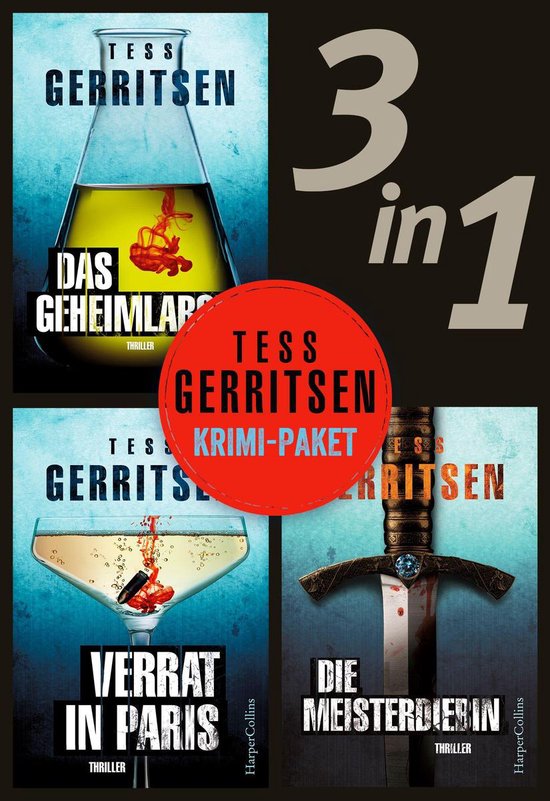 eBundle - Tess Gerritsen - Krimi-Paket (3in1) - cover