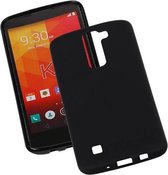 TPU Backcover Case Hoesje voor LG K7 Zwart