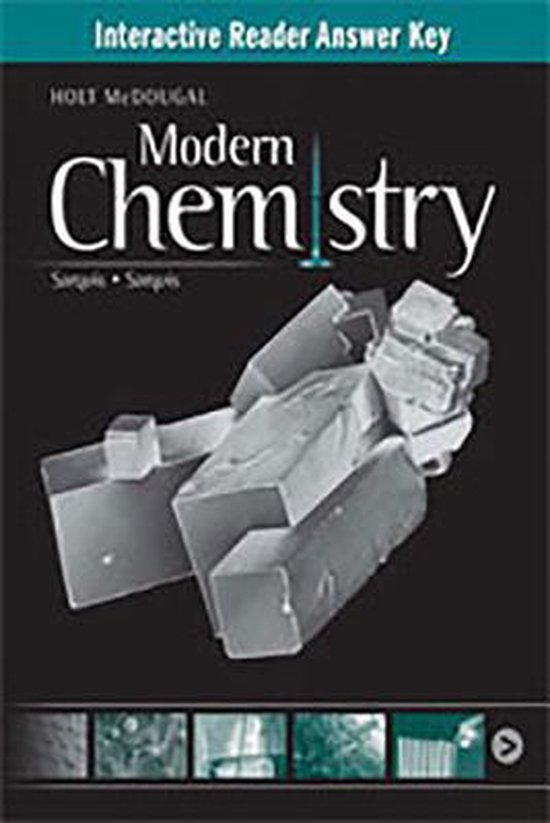 Modern Chemistry Interactive Reader Answer Key | 9780547720593 | Boeken | bol