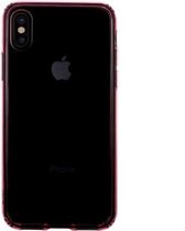 Transparant TPU Hoesje iPhone X - Roze