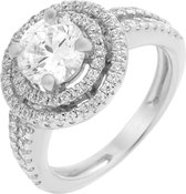 Orphelia ZR-3526/50 - Ring - Zilver 925 - Zirkonia - 16.00 mm / maat 50