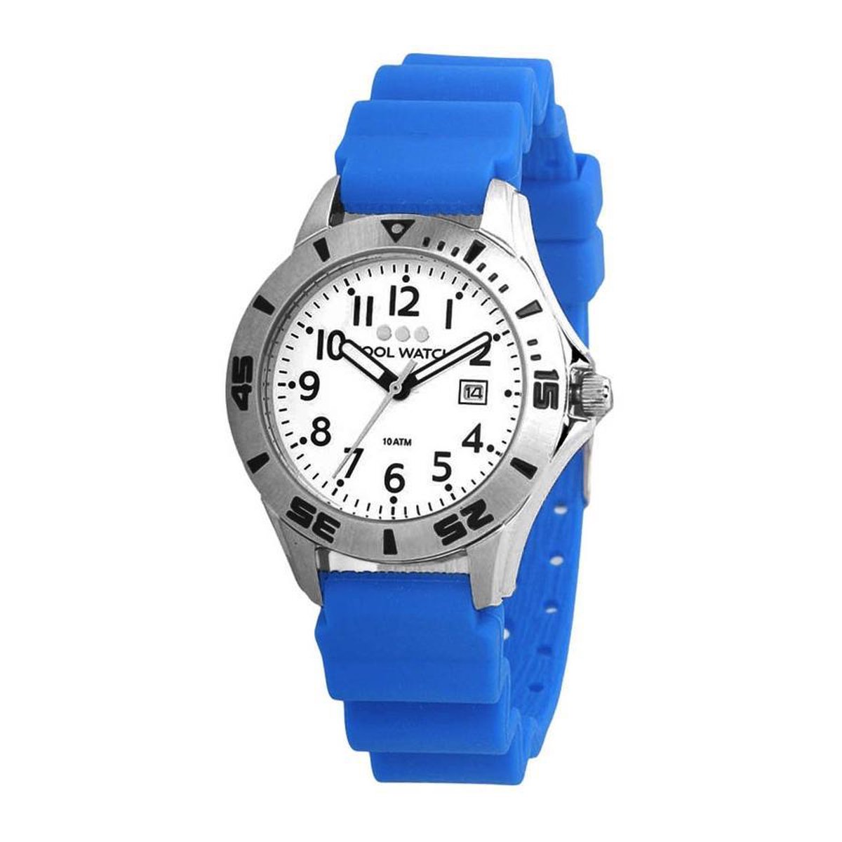 Coolwatch Scuba Kids CW.110 - Horloge - Kunststof - 32 mm - Blauw