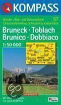 Bruneck / Toblach - Brunico / Dobbiaco 1 : 50 000