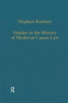 Studies In The History Of Medieval Canon Law
