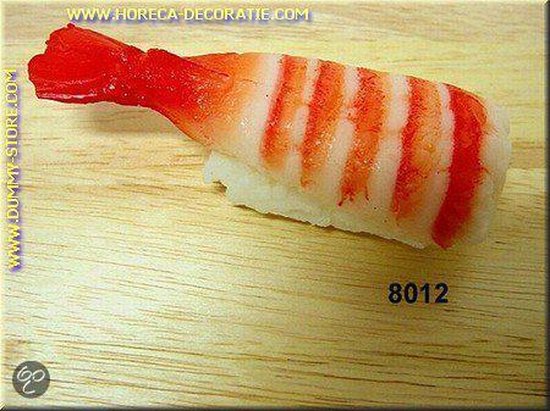 Nigiri Sushi Ebi (crevette) mannequin