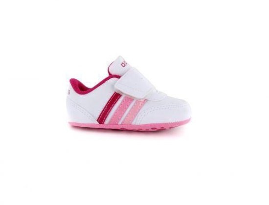 adidas V Jog Crib - Sneaker - Kinderen - Wit - maat 19 | bol