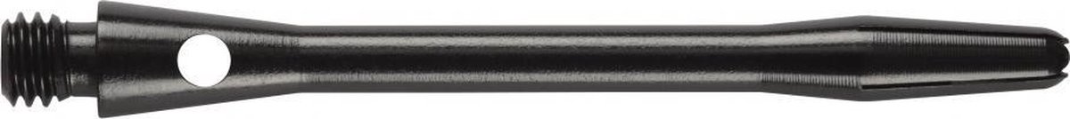 Harrows darts Shaft anodised aluminium zwart short 3 stuks
