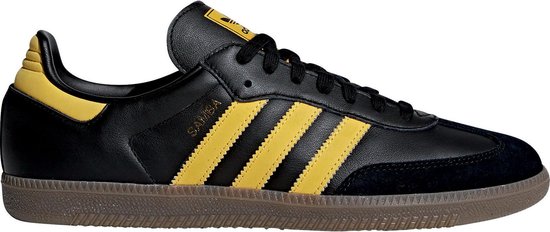 adidas Samba Classic OG Sneaker Heren Sneakers - Maat 44 2/3 - Mannen -  zwart/geel | bol.com