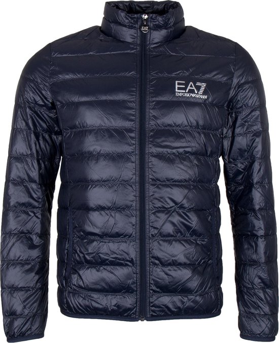 EA7 Down Jacket Heren Jas - Mannen - blauw