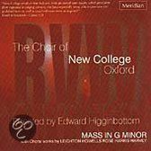 Vaughan Williams: Mass in G minor etc / Higginbottom, New College Choir