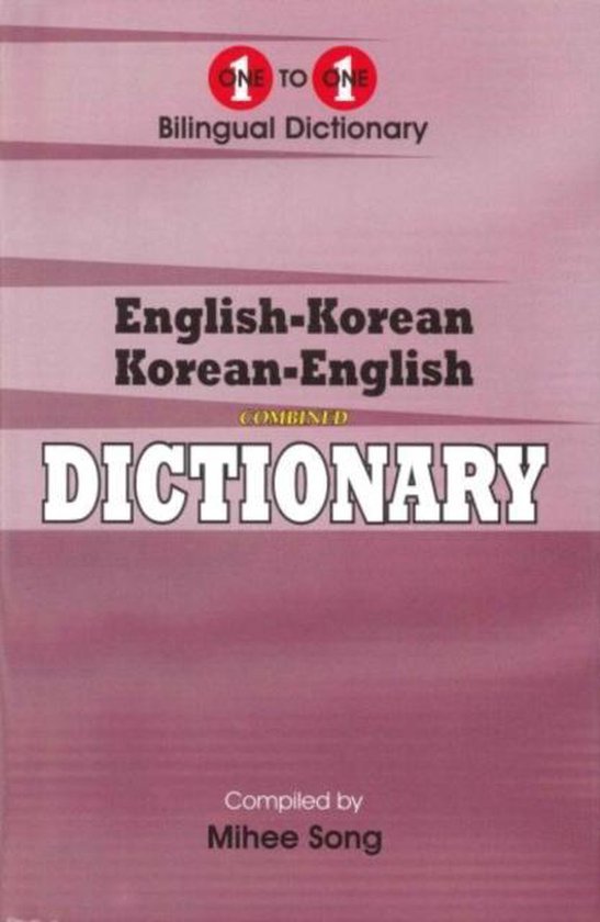 EnglishKorean & KoreanEnglish Dictionary 9781908357427 M. Song Boeken