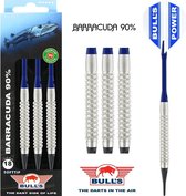 Bull's Barracuda 90% Soft Tip - Dartpijlen - 18 Gram