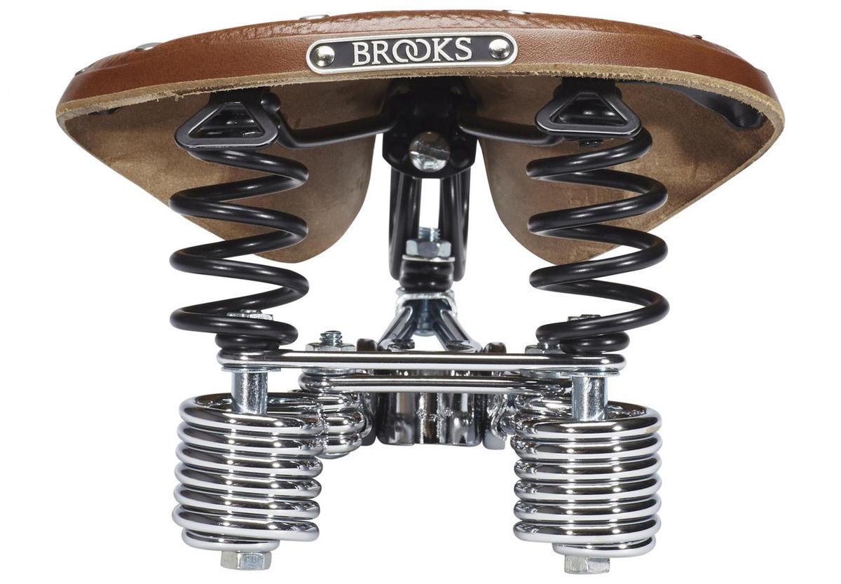 Brooks B135 - Fietszadel - Bruin | bol.com