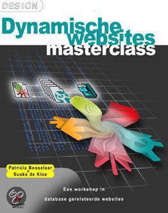 Cover van het boek 'Dynamische websites masterclass + CD-ROM'