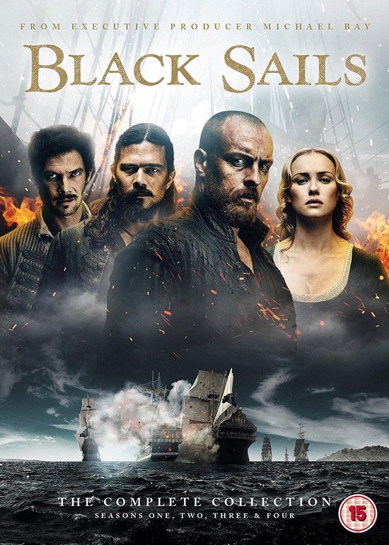 Black Sails Season 1-4 (DVD)