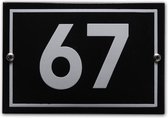 Huisnummer model Phil nr. 67