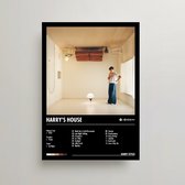 Harry Styles Poster - Harry's House Album Cover Poster - Harry Styles LP - A3 - Harry Styles Merch - One Direction - Muziek