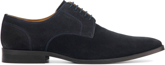 Kostuum Verslaafd gesponsord Giuseppe Maurizio Veterschoenen Heren / Schoenen - Suède - G3031 - Blauw - Maat  46 | bol.com