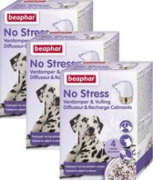 3x Beaphar No Stress Verdamper met navulling voor honden - Anti-stressmiddel Met Vulling - 30ml