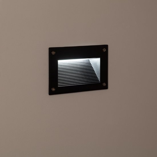 Eclairage d'escalier sans fil - avec détecteur de mouvement - LED - Zwart |  bol