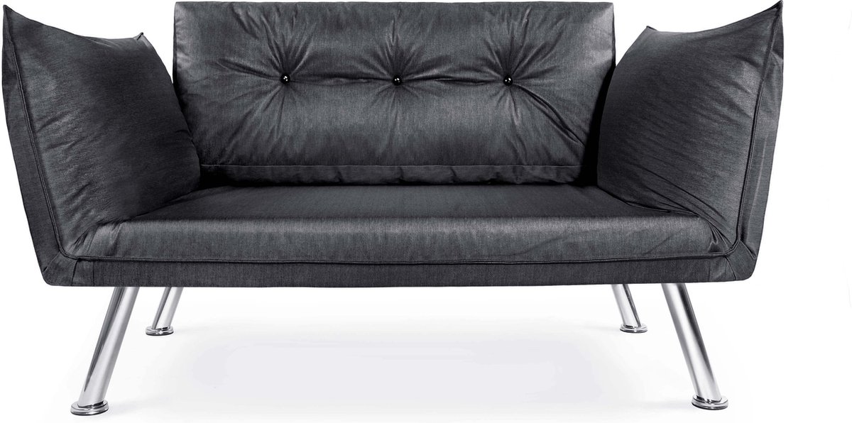 Premium Slaapbank 80 x 200 cm (B x L) Italian Design [ANTRACIET] - Easysitz