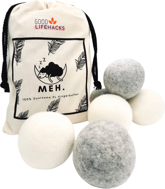 Good lifehacks Drogerballen Wasbol Wasverzachter Eco Wasballen