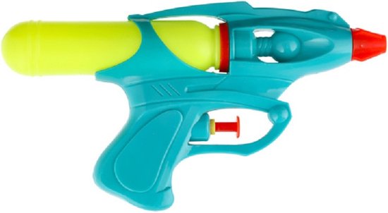 Waterpistool/waterpistolen gekleurd 19 cm