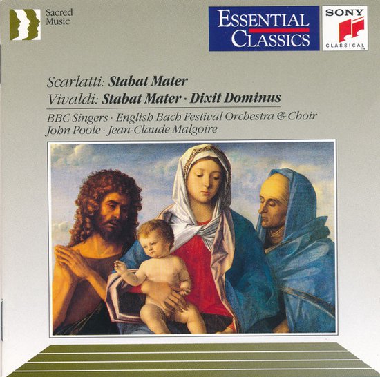 Scarlatti, Vivaldi: Stabat Mater / Poole, Malgoire