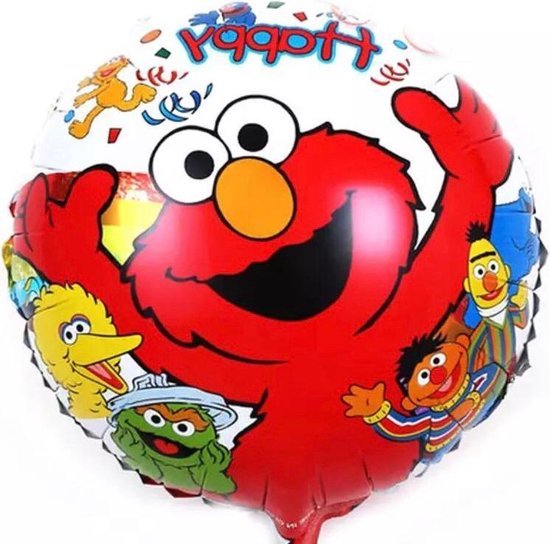 Elmo-sesamstraat-Happy-Birthday-45Cm-Everyday-Folie-Ballon-Verjaardag-Thema