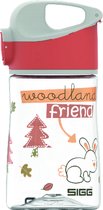SIGG Miracle Woodland Friend 0.35L rood