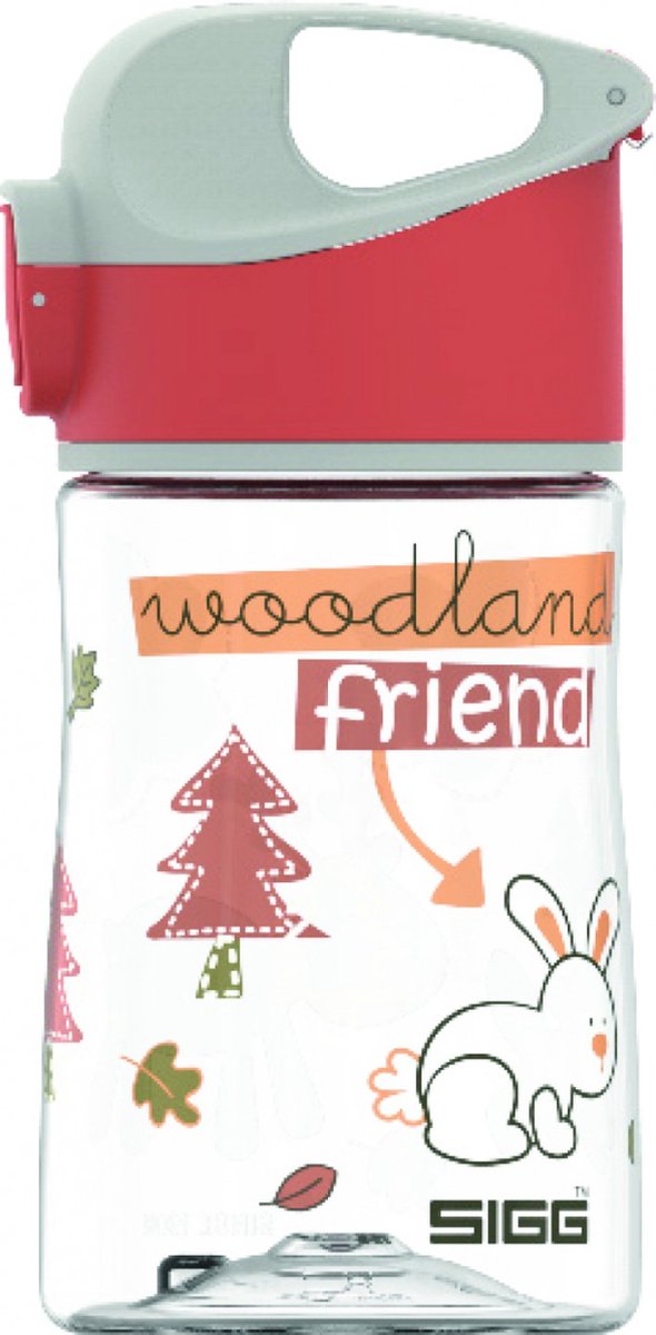 SIGG Miracle Woodland Friend 0.35L rood