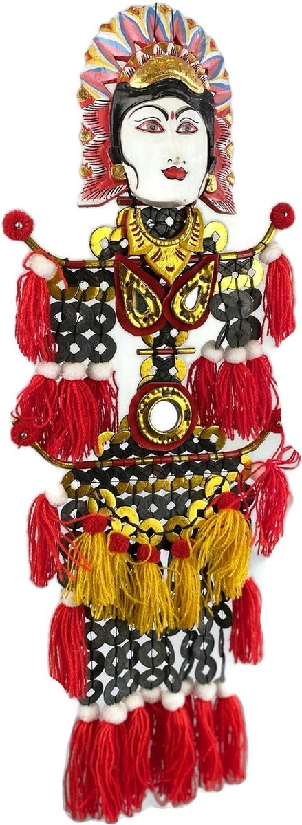 Handgemaakt houten beeld / Houten figuur / Indonesisch beeld