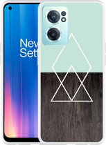 OnePlus Nord CE2 Hoesje Wood Simplicity - Designed by Cazy