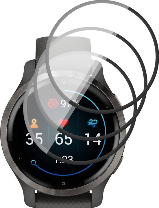 Garmin Venu 2s Screenprotector PET Glasfolie Full Screen Protector