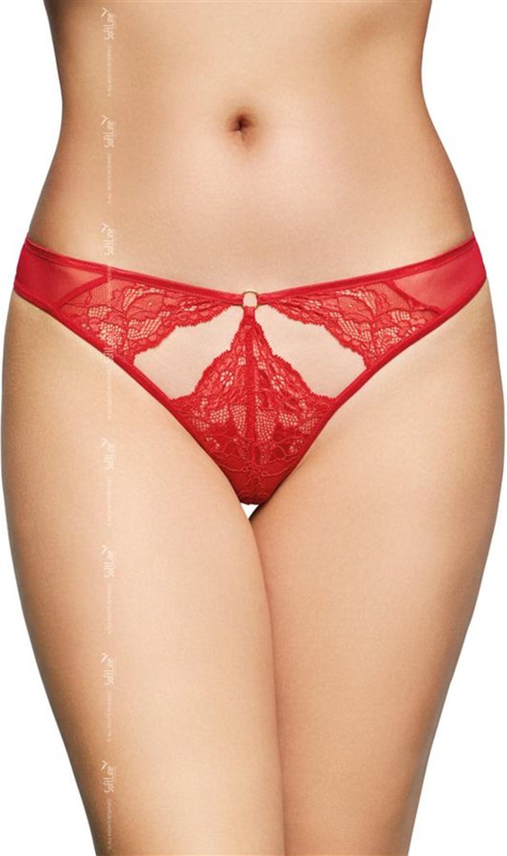 Softline- G-string- rood M/L