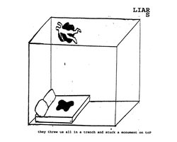 Liars - They Threw Us All In A Trench And Stuck A Monument On Top (LP) (Limited Edition)