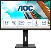 AOC Q32P2CA computer monitor 80 cm (31.5") 2560 x 1440 Pixels 2K Ultra HD LED Zwart