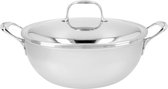 Bol.com Demeyere Atlantis Conische Braadpan - Met Deksel - 28 cm aanbieding