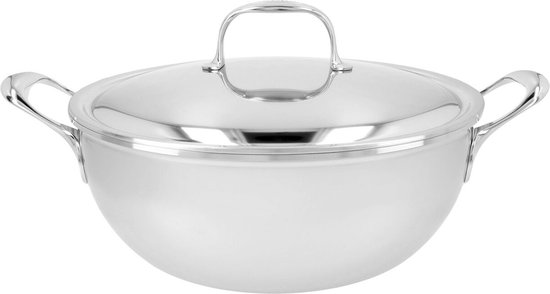Demeyere Atlantis Conische Braadpan - Met Deksel - 28 cm