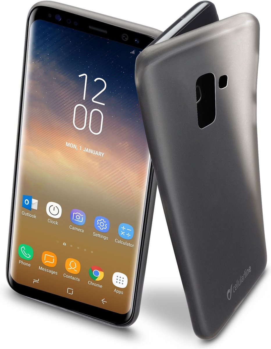 Cellularline Inkgals9Plk Backcover Galaxy S9+ Transparant (Mat)