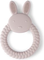 Bijtring Lalieloe Bunny - Siliconen Bijtring - Bijtring Meisje - Bijtring Roze - Bijtspeelgoed