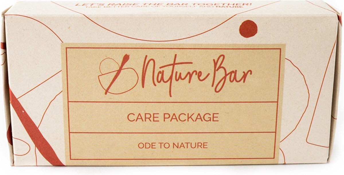Nature Bar - Care Package - Duurzaam cadeau - Geschenkset - Zeep