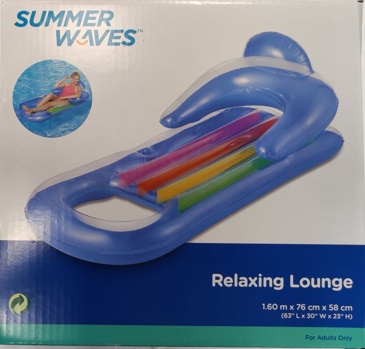 Intex opblaasbare lounge stoel voor thuis en in het zwembad kopen Intex opblaasbare lounge stoel voor thuis en in het zwembad kopen