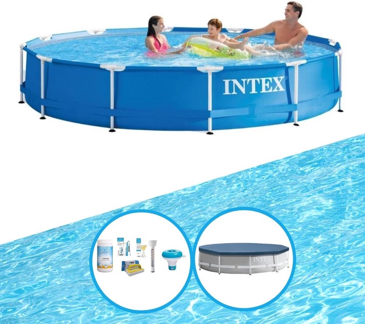 Intex Zwembad Metal Frame 366x76 cm - Zwembadpakket