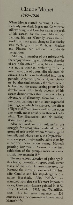 Monet - The Masterworks / Jean Paul Crespelle, Crespelle Jean Paul